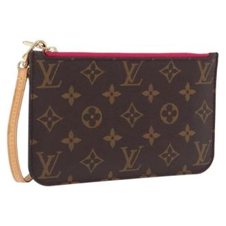 Louis Vuitton Tweedehands Canvas Louis Vuitton tassen - Dames - Pre-owned - Bruin - Maat: ONE Size