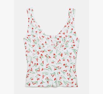 Kate Spade New York Vibrant Buds Slip Tank