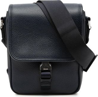 Prada Pre-owned Prada Vitello Phenix Buckle Messenger Bag Ladies MWH0UPXT44CRI3O5