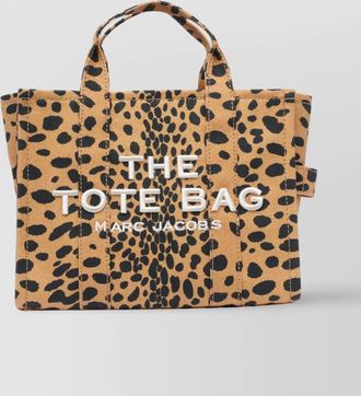 Marc Jacobs animalier medium tote bag with top handles
