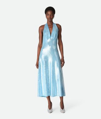Bottega Veneta Light Viscose Sequins Dress - Bottega Veneta