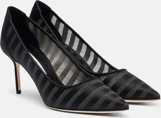 Manolo Blahnik Bbla organza pumps