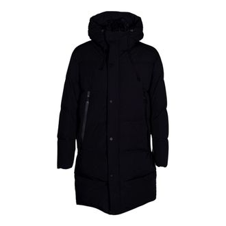 Duno Hombre, Abrigos, Negro, Talla: L