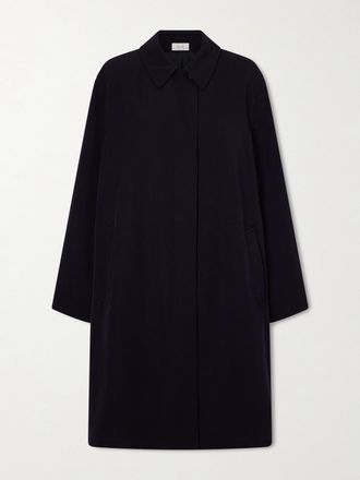 The Row Cappotto In Lana Dayton - Blu