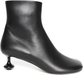 Loewe Toy 45mm ankle boots - women - Lambskin/Calf Leather/Calf Leather - 36 - Black