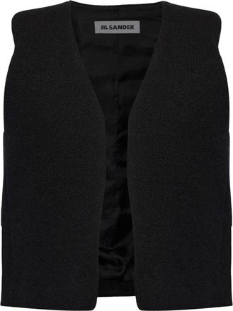 Jil Sander Gilet - - Suits - Uomo - Nero - L