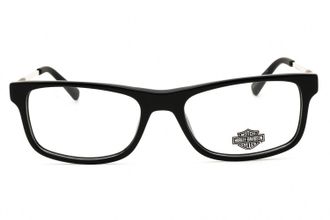 Harley-Davidson HD0143T Rectangular Acetate Eyeglasses - Black