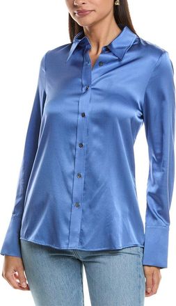 Ramy Brook Victoria Silk-Blend Blouse