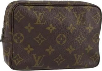 Louis Vuitton Pre-owned Clutches, female, Brown, Size: ONE SIZE Pre-owned Vintage Clutch