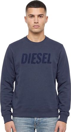 Diesel Navy Blue Logo Sweatshirt