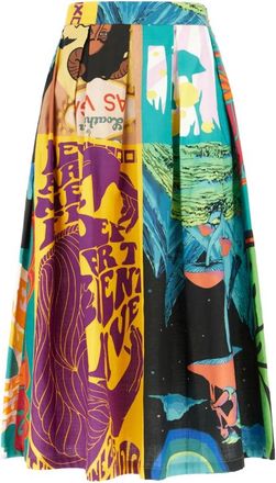 Department Five Maxi Skirts, female, Multicolor, W26, Stylish Gonne for a trendy look