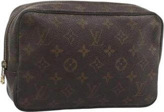 Louis Vuitton Pre-owned Clutch Bag - Dames - Vintage Tassen - Bruin - ONE Size - Vintage