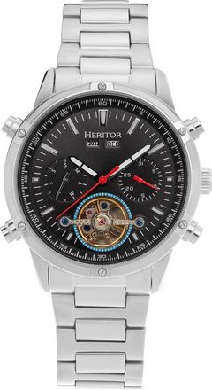 Heritor Wilhelm Black Dial Mens Watch HERHS2102
