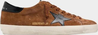 Golden Goose Men & apos;s Super-Star Suede Low-Top Sneakers