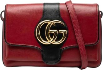 Gucci Pre-owned Cross Body Bags, female, Red, Size: ONE SIZE Pre-owned Arli Crossbody Bag