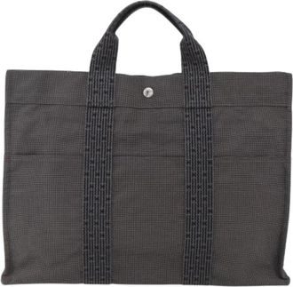 Herm&egrave;s Pre-owned Fourre-tout Herline - Dames - Vintage Shopper - Grijs - ONE Size - Vintage