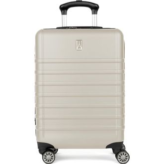 Travelpro Rollmaster Lite 2 20-Inch Expandable Carry-on Hardside Spinner Luggage in White Matte at Nordstrom Rack