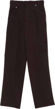Pinko Bruine Broek voor Vrouwen - Dames - Wijde Broeken - Bruin - XL - Broeken