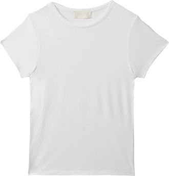 Wakakuu Icons Baby Tee Modal - Dames - T-shirts - Wit - M - Tops