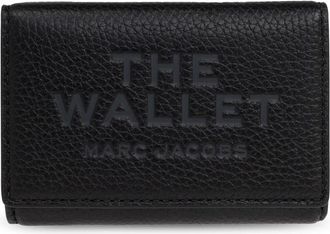 Marc Jacobs De Trifold Portemonnee - Dames - Portefeuilles - Zwart - ONE Size - Leer - Accessoires