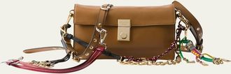 Prada Small Soft Sound Leather Shoulder Bag