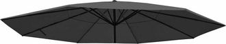 Hhg [nunca Usado] Funda Para Sombrilla Meran Pro, Sombrilla De Mercado Para Hosteler&iacute;a &Oslash; 5m, Poli&eacute;ster, Antracita