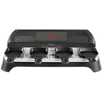 T-fal Macchina per raclette plancha per 8 persone 1100w + grill - re459812 Tefal
