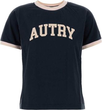 Autry Blue Raglan Sleeve T-Shirt