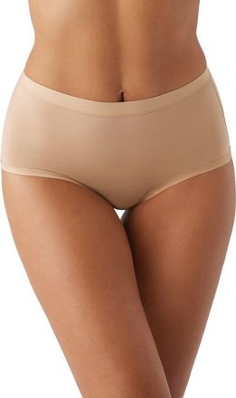 Wacoal Understated Cotton Blend Briefs in Praline at Nordstrom, Size Xx-Large