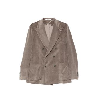 Tagliatore Giacca Double-breasted Corduroy Jacket