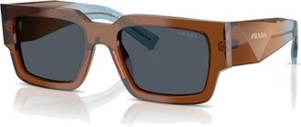 Prada Prb 17S Zonnebril - unisex - Zonnebrillen - Bruin - 54 MM - Accessoires