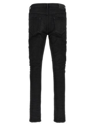 Purple P001 Jeans - Black