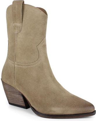 Zigi Soho Vira Western Boot in Sand Suede at Nordstrom, Size 11