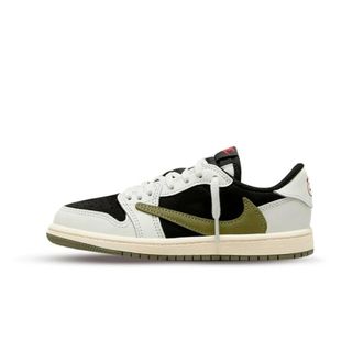 Nike Jordan 1 Low Retro OG SP Travis Scott - Dames - Sport - Veelkleurig - Maat: 35 1/2 EU Leer
