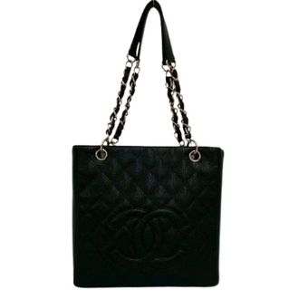 Chanel Pre-owned PST Caviar Skin Tote Bag - Dames - Pre-owned - Zwart - Maat: ONE Size Leer