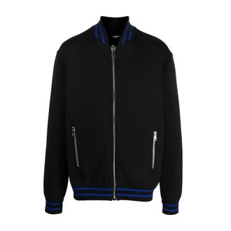 Balmain Bomber Jassen - Heren - Bomber jackets - Zwart - 3XL - Wol - Jassen