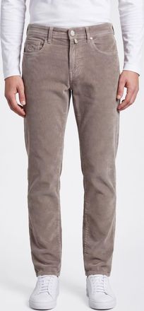 Jacob Cohen Pantaloni Bard slim fit in velluto a coste a vita bassa