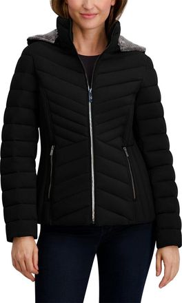 Nautica Short Stretch Lined Hooded Jacket