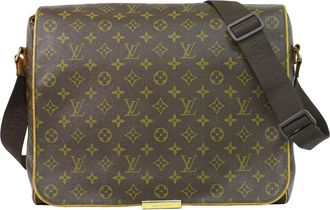 Louis Vuitton Abbesses Messenger Monogram Canvas Brown Canvas Handbag (Pre-Owned)