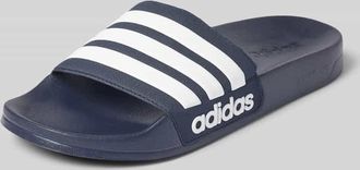 adidas Slides mit Label-Detail Modell ADILETTE SHOWER in Marine, Größe 7