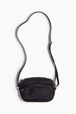 H&M Twill Crossbody Bag in Black at Nordstrom