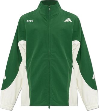 adidas Z.n.e. Full-Zip Track Top - Heren - Sportshirts - Groen - S - Fitness