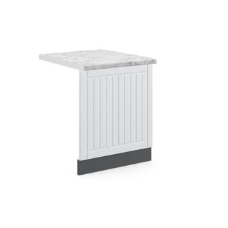 Vicco Panel Frontal Fame-line, Blanco Casa De Campo, 60 Cm, Et M&aacute;rmol