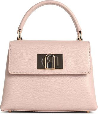 Furla 1927 Mini Handbag In Pink Leather