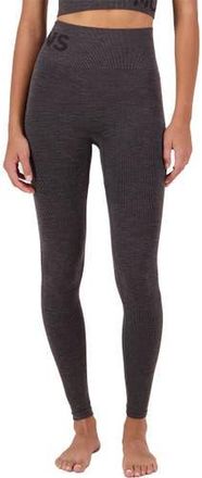 Mons Royale Solace Merino Seamless Legging - Womens in Forged Iron at Nordstrom, Size Medium