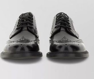 HUGO BOSS leather derby loafers