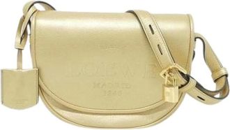 Loewe Pre-owned Cross Body Bags, female, Yellow, Size: ONE SIZE Pre-owned Shoulder Bag