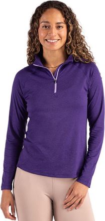 Cutter & Buck Coastline Epic Comfort Recycled Womens Quarter Zip