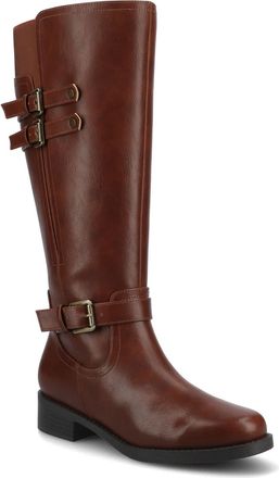 Journee Collection Womens Sonny Knee High Extra Wide-Calf Casual Boots