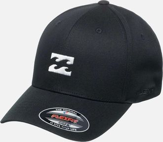Billabong Mens Billabong Mens All Day Flexfit Baseball Cap - Black - Size: ONE size